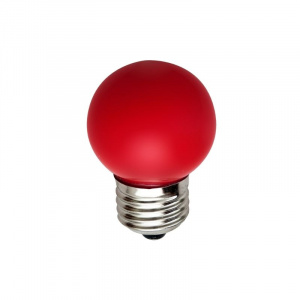 Лампа накаливания ДШ 10W Е27 красная NEON-NIGHT 