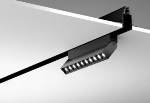 Магнитный трековый светодиодный светильник Smartbuy 12Вт 4000К 48В IP20 чёрный (SBL-TKMB4-12w-4K)