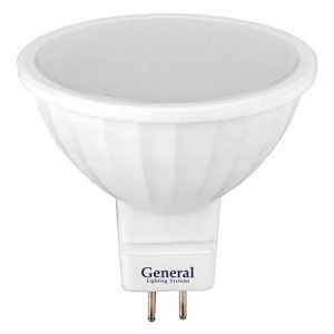 Лампа c/д GENERAL GLDEN MR16 GU5.3 7W 3000K (632700) 