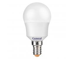 Лампа с/д GENERAL GLDEN-G45F-12 E14 12W 2700К (661101) шар