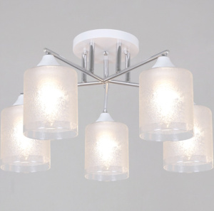 Люстра 69160-0.3-05 WH+BK