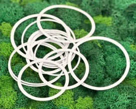 Кольцо 30мм невидимка ультратонкое ширина 0,3мм МУЛЬТИКРАФТ