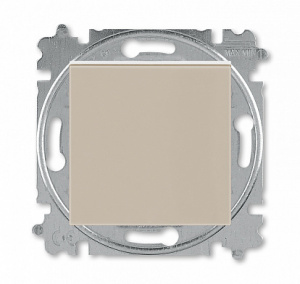 ABB EPJ Levit кофе макиато/белый Выключатель 1-клавишный (2CHH590145A6018)