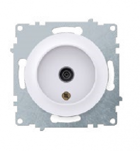 Розетка антенная TV, без рамки цвет белый 1E21101300