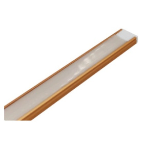 Профиль SP261GD накладной,,анодированный алюминиевый, ЗОЛОТО, 2000х15,2х6мм