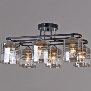 Люстра 70209-0.3-06 BK+CR 