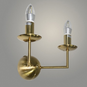 Бра DWS2102/2AW GAB бронза 2х40 E14 h215