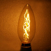 Лампа RETRO C35 GOLD 40W E14