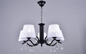 Люстра РС21010 BK/5P ВЕНГЕРКА