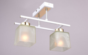 Люстра РС20130 WT+FG/2C