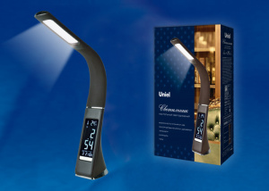 Лампа настольная UNIEL TLD-542 Black/LED/300Lm/5000K/Dimmer 5W черный Лампа настольная UNIEL TLD-542 Black/LED/300Lm/5000K/Dimmer 5W черный