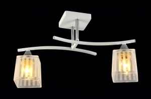 Люстра МС-XA1394/2 WH+CR (01102387]