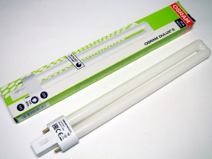 Лампа Osram Dulux S 11/840 G23 11W 4000К энергосберегающая