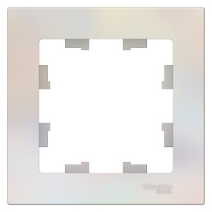 Рамка 1-м AtlasDesign жемчуг SchE ATN000401 Рамка 1-м AtlasDesign жемчуг SchE ATN000401