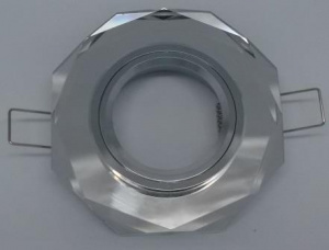 Светильник FERON 8020-2 MR16 50W G5.3 серебро-серебро 