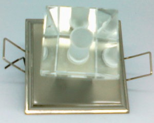 Cветильник 0064А EQ G5.3 галогенный никель-хром