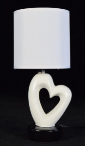 Лампа настольная СТ В-HS6647 WT 40W