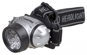 Фонарь SMARTBUY SBF-HL006-K светодиодный налобный фонарь 21 LED черный 