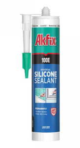 Герметик AKFIX 100E 280мл белый