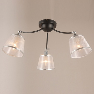 Люстра STD15249/3 CR+BK