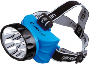 Фонарь ULTRAFLESH LED5361 аккумуляторный налобный