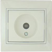 LEZARD 701-0303-130 Розетка TV крем.