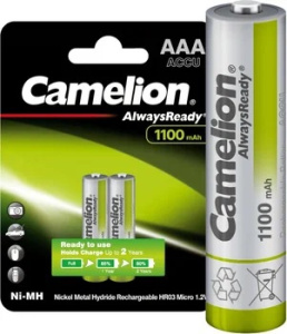 CAMELION Ni-Mh AAA-1100 mAh Always Ready