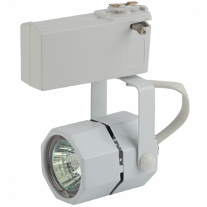 Светильник трековый TR9-GU10 WH ЭРА MR16 , белый