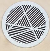 Магнитная вент. решетка d150 (ПВХ+ПВХ) Белая