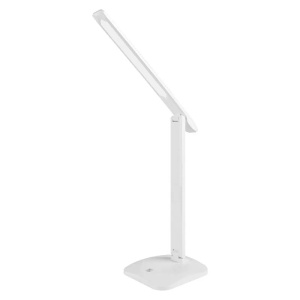 Лампа настольная GENERAL GLTL-045 11W LED, белая глянцевая, диммируемая (800045)