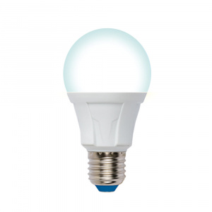 Лампа с/д LED-A60-12W/4000К/E27/FR/DIM PLP01WH, диммируемая