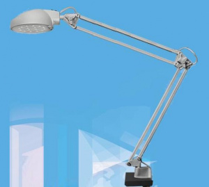 Лампа настольная ТРАНСВИТ ВЕГА С16  6W LED серый