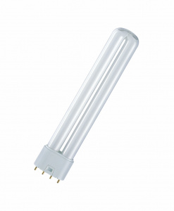 Лампа OSRAM DULUX  L18W/840/2G11 4000K энергосберегающая