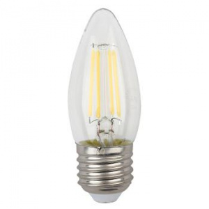 Лампа с/д ЭРА F-LED B35-7W-827-E27 2700K свеча филамент 