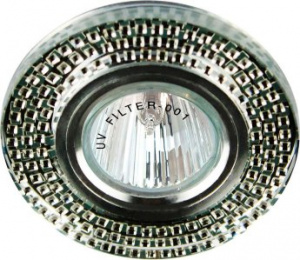 Светильник FERON 8999-2 МAX 50W G5.3 прозрачный,серебро 