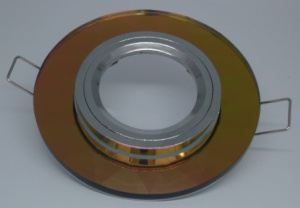 Светильник FERON 8050-2 MR16 50W G5.3 мультиколор-серебро 