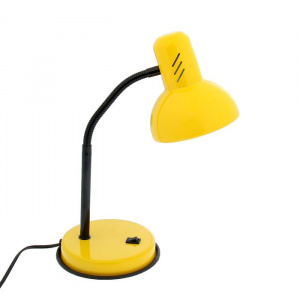 Лампа настольная НТ 2077A 40W на подставке, желтый