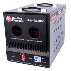Стабилизатор напряжения QUATTRO ELEMENTI Stabilia 8000 Стабилизатор напряжения QUATTRO ELEMENTI Stabilia 8000