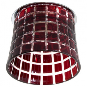 Светильник FERON CD2321 JCD G9 35W с красным стеклом