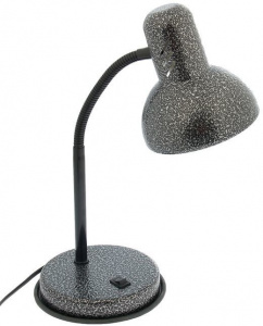Лампа настольная НТ 2077A 40W на подставке, черный антик