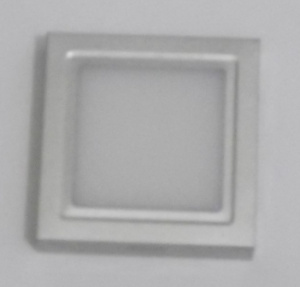 Светильник с/д 10*10см накладной/встраиваемый