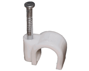 Скоба круглая для кабеля 8мм (100 шт.) ИЭК
