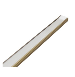 Профиль SP261CP накладной,,анодированный алюминиевый, МЕДНЫЙ, 2000х15,2х6мм