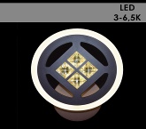 Бра Y3119/1W COF кофе LED 28W