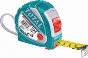 Рулетка TOTAL 10м х 25мм TMT126101M Рулетка TOTAL 10м х 25мм TMT126101M