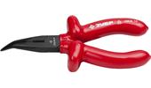 Тонкогубцы ШТОК 160мм изогнутые Красная серия 08215