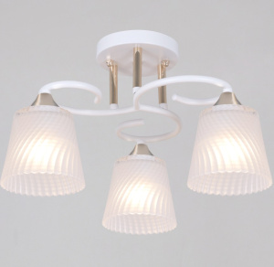 Люстра 06360-0.3-03 WH+FG