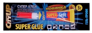 Супер клей гель-профи 3гр. CityUp UP-82