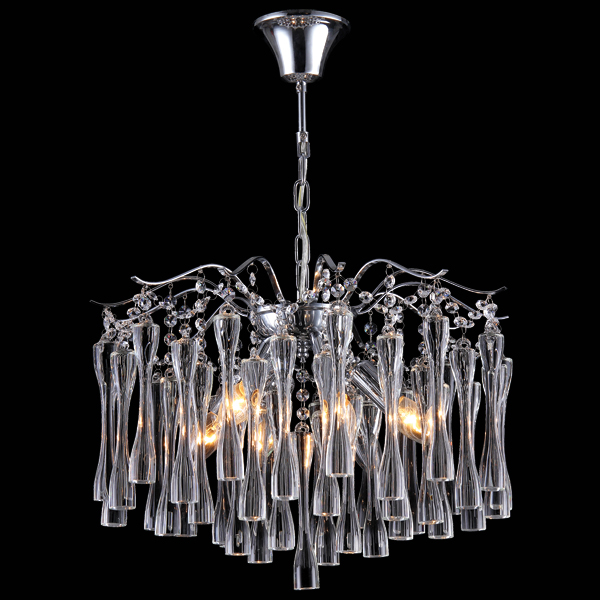 Natali Kovaltseva Люстра кристалл, 6 x E14, 40W, VERONA 11544/6 CHROME Natali Kovaltseva Люстра кристалл, 6 x E14, 40W, VERONA 11544/6 CHROME