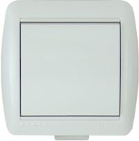 LEZARD 710-0200-100 Выключатель белый о/у